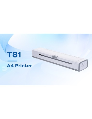 IMPRIMANTE PORTABLE A4 TRANSFERT THERMIQUE XPRINTER T81