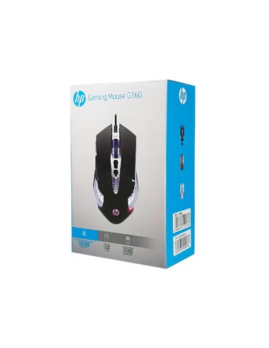 SOURIS USB GAMING RGB 2400DPI HP -G160