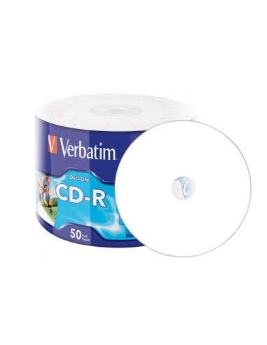 BOBINE CD PRINTABLE VERBATIM