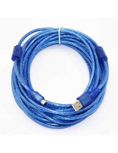 CABLE USB 2.0 5PIN (MP4) TO USB BLEU FIRST TECH 10 MÈTRE (FT)