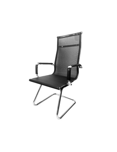 CHAISE VISITEUR NOIR (XH-633B)