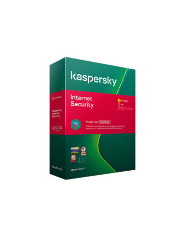 KASPERSKY INTERNET SECURITE 1PC 2021