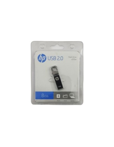 FLASH DISQUE HP 08GB METAL ORIGINAL