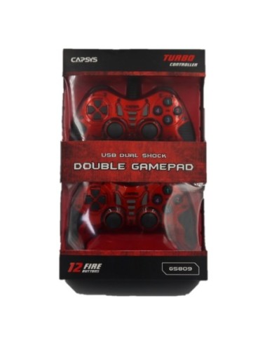 MANETTE DE JEUX DOUBLE VIBRANTE CAPSYS GS809